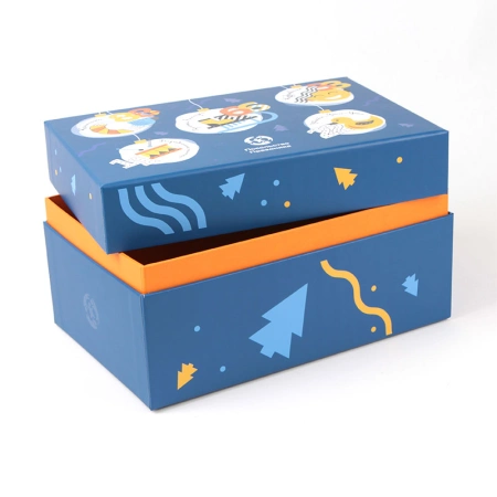 Коробка крышка дно с полноцветной печатью для подарочного набора