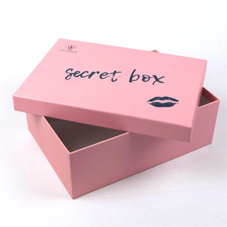 Коробка крышка дно для женского подарочного набора