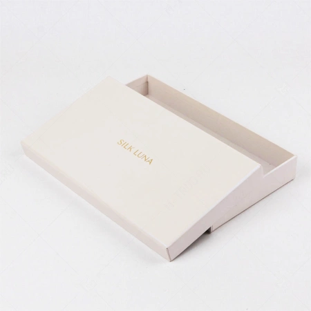 Коробка крышка дно с кашировкой дизайнерской бумагой для шелковых платков картинка 1