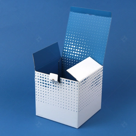 Самосборная коробка из МГК под сувенир с печатью с двух сторон картинка 1