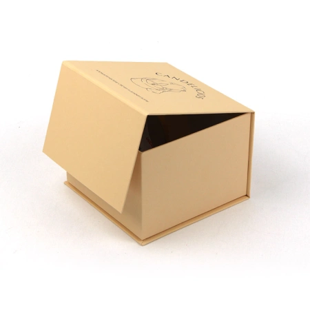 Коробка шкатулка картонная для эко свечек