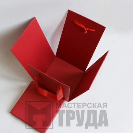 Коробка крышка дно раскрывающаяся