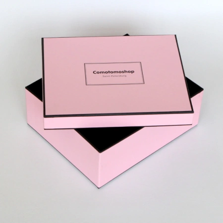 Коробка крышка дно под подарочный набор с офсетной печатью