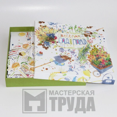 Коробка крышка-дно с офсетной печатью под настольную игру