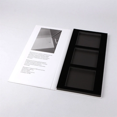 Папка фирменная с ложементом под образцы