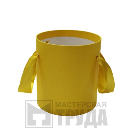 Шляпная коробка для цветов d18 см